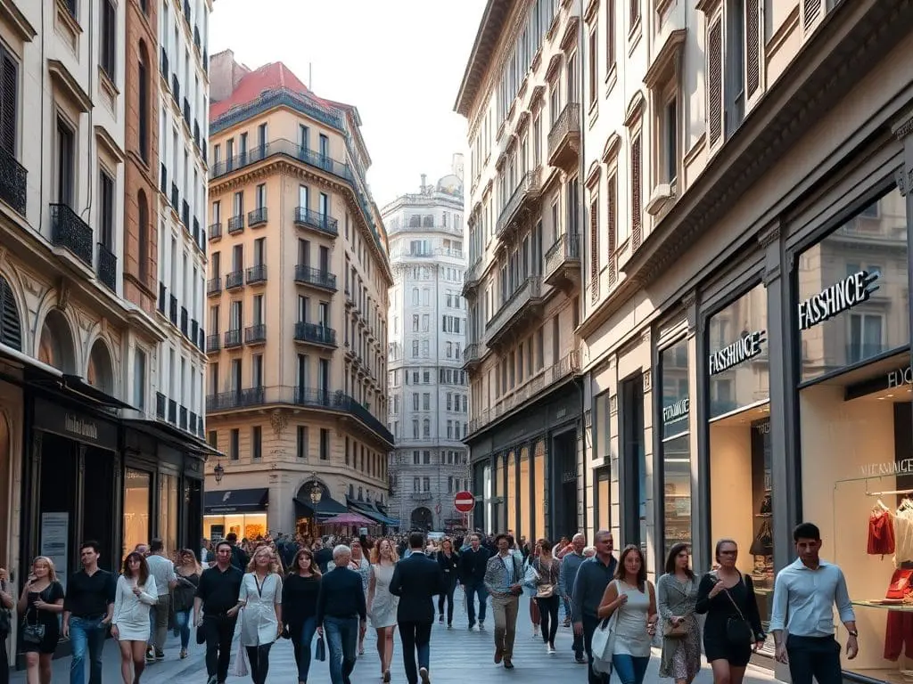 Quadrilatero della Moda
High-end fashion district
Via Montenapoleone & Via della Spiga