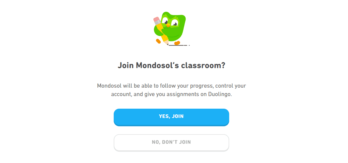 Duolingo Mondosol Classroom