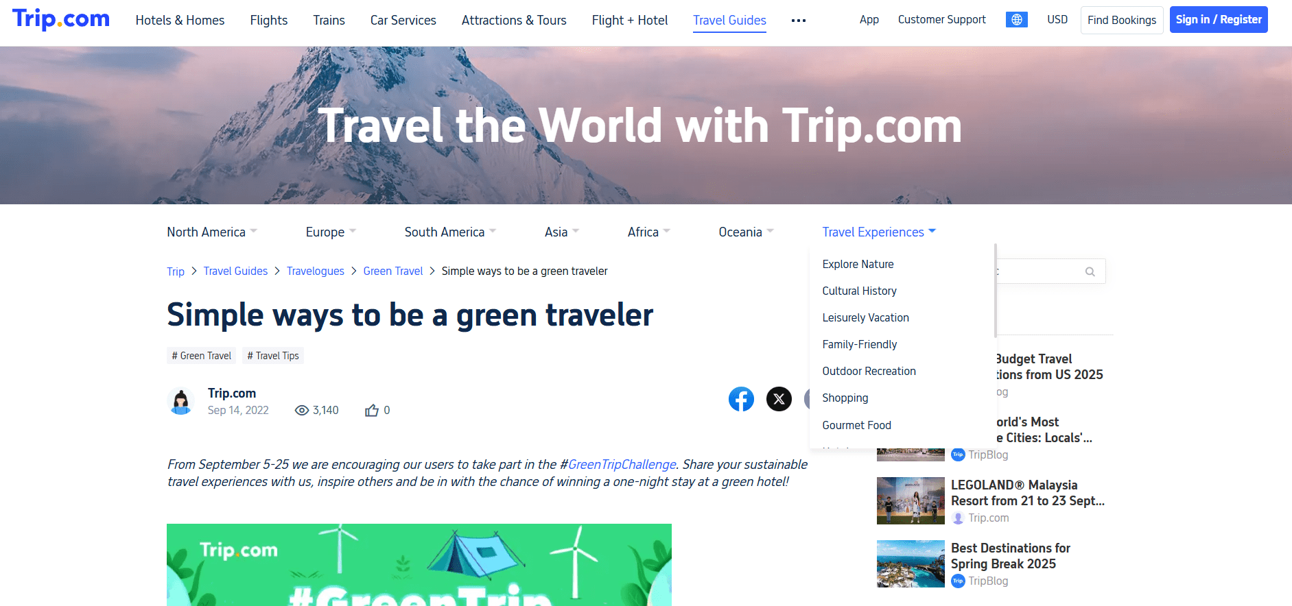 Choose Eco-Friendly Transportation Solutions