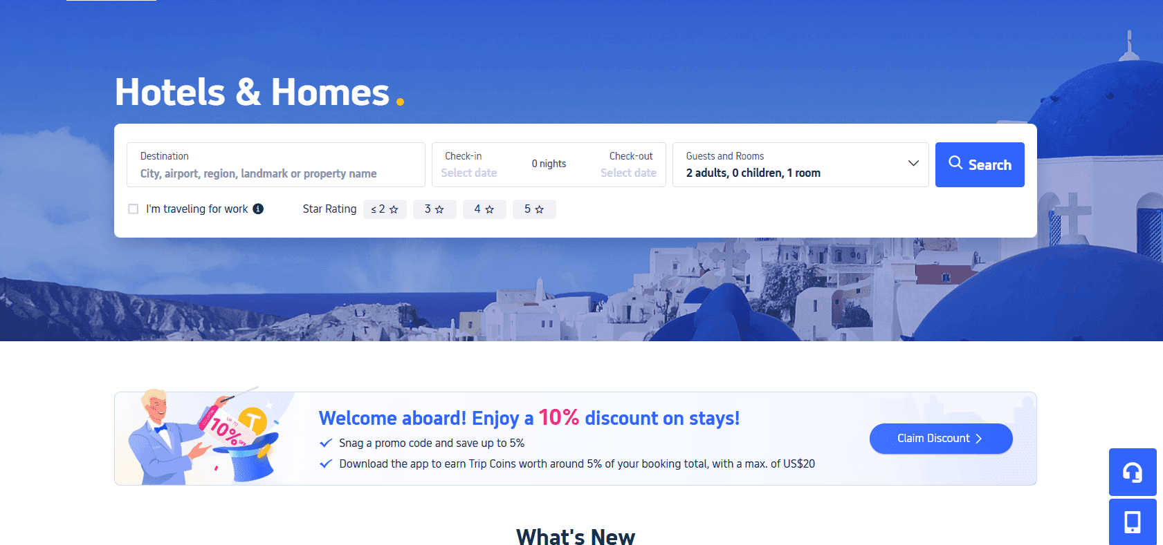 Book eco-certified hotels through Trip.com