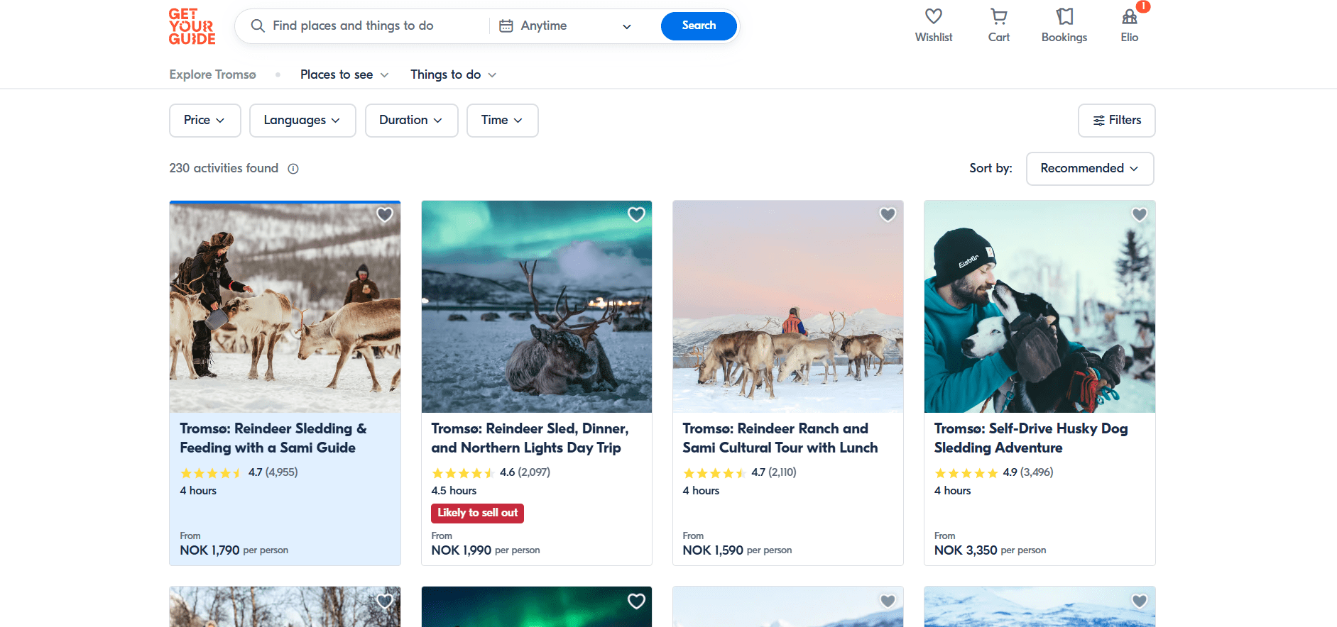 Traditional Sami culture experiences