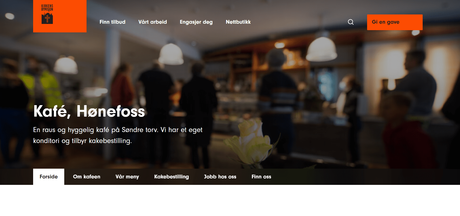 Supporting Kafe bymisjon as a baker