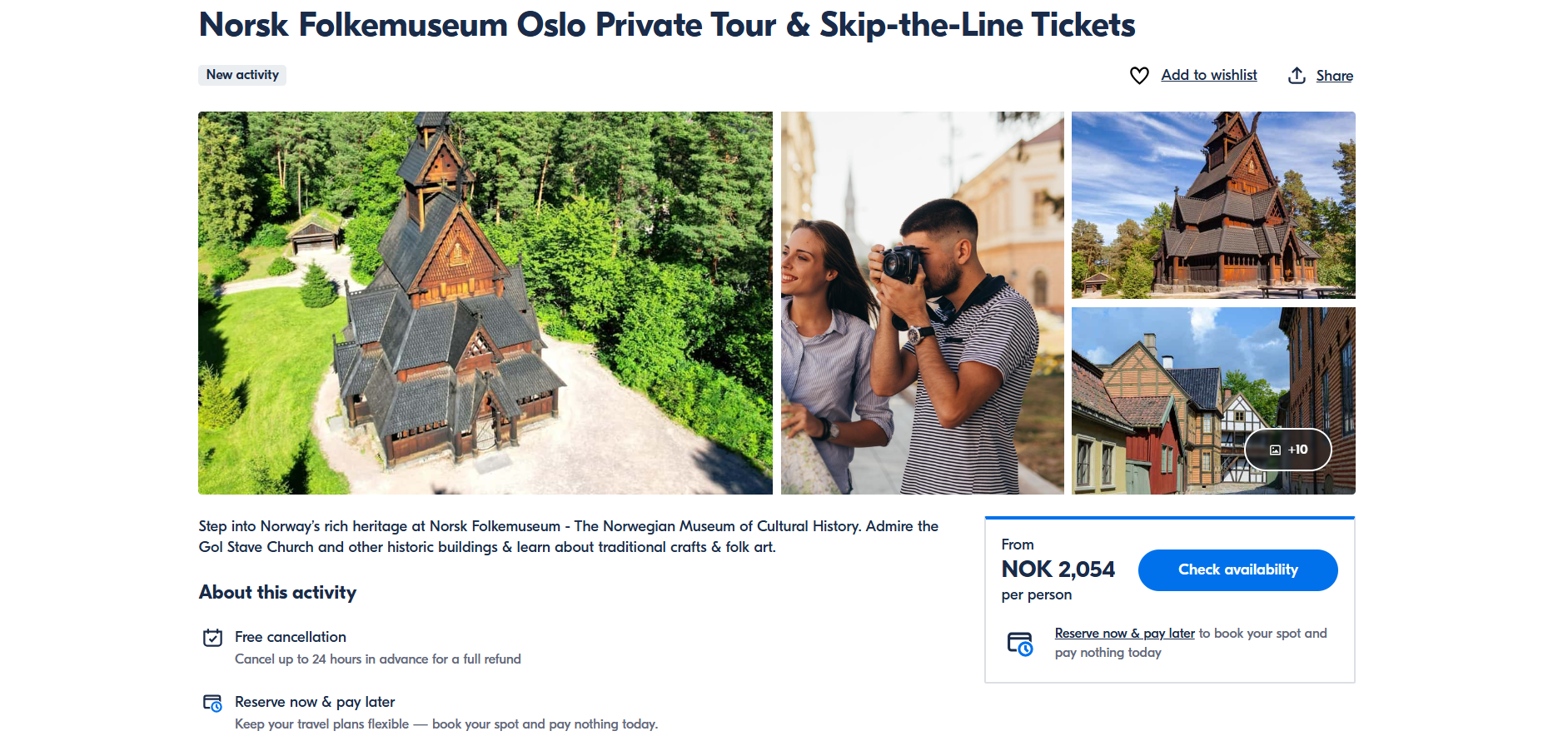 Norsk Folkemuseum Oslo Private Tour & Skip-the-Line Tickets

