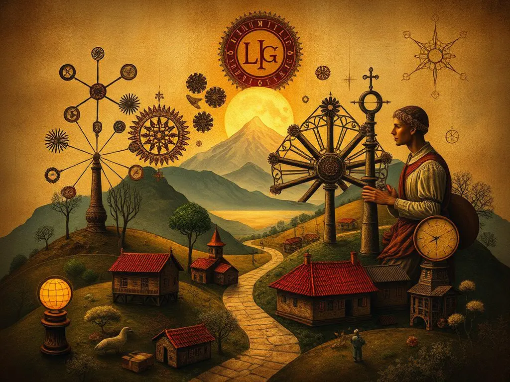 A Personal Journey. It explores Italian Folk Beliefs and Modern Psychology.