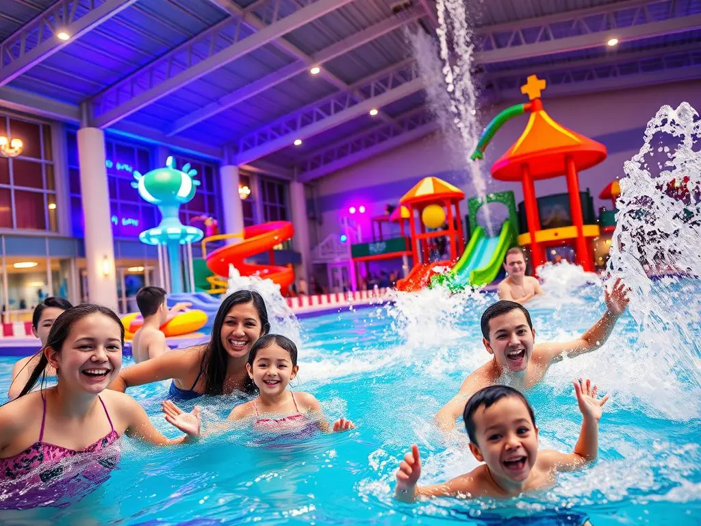 Imagine splashing in an indoor water park, exploring interactive games, and relaxing in luxurious accommodations