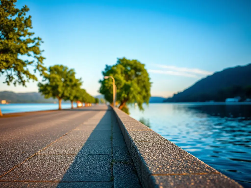 Lake Mjøsa Promenade Enjoy leisurely walks along the scenic promenade, perfect for capturing stunning photographs of Lake Mjøsa.