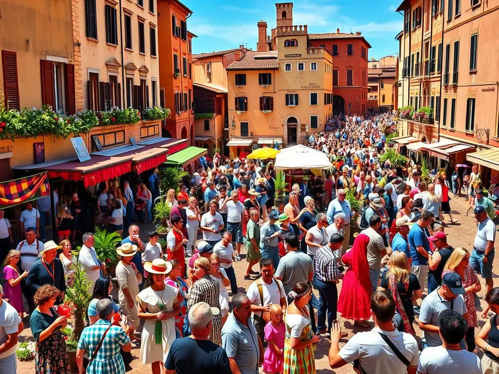 Fully immerse yourself by attending local festivals like the Palio di Siena
