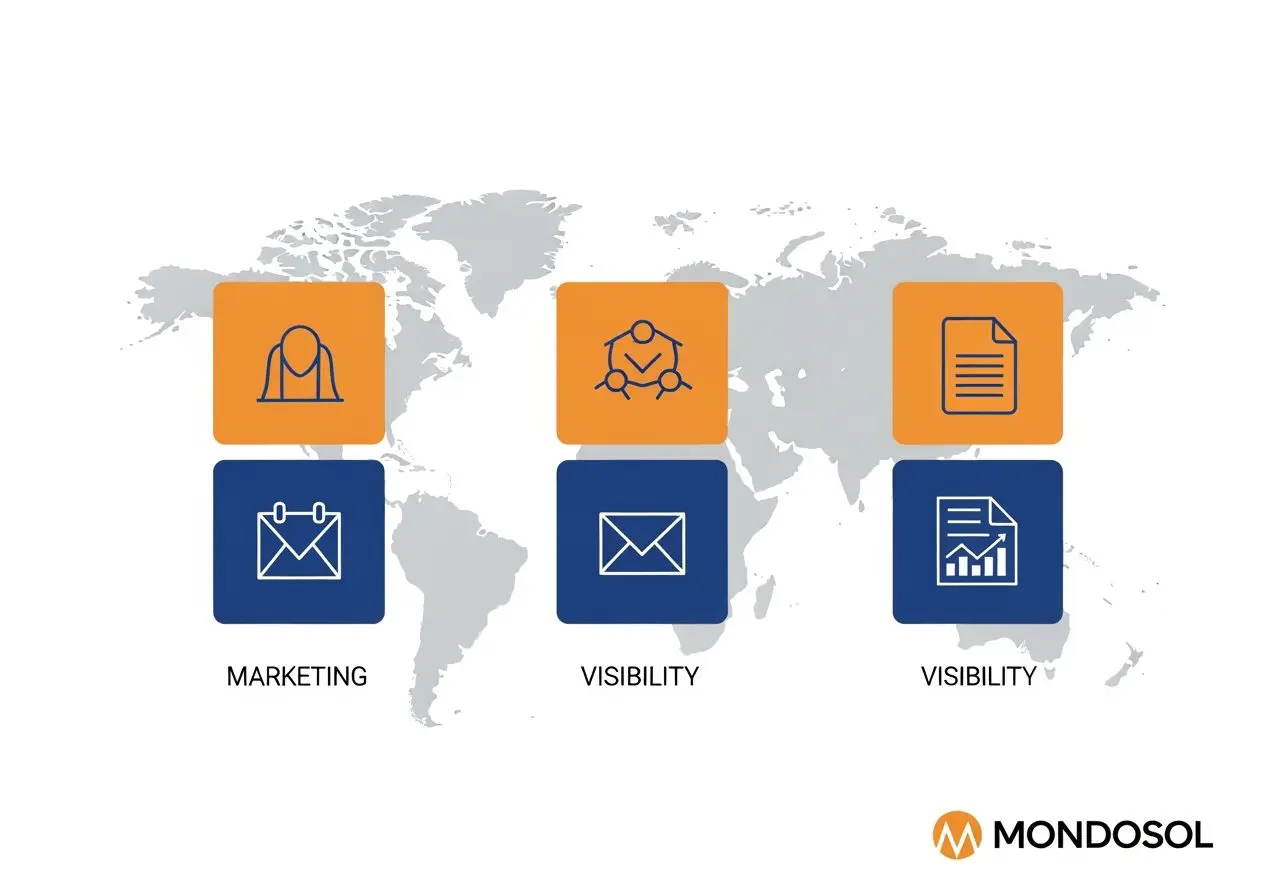 Mondosol marketing and visibility support for property hosts