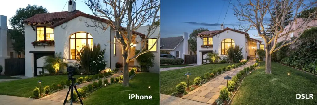 Property photography quality comparison for Mondosol listings