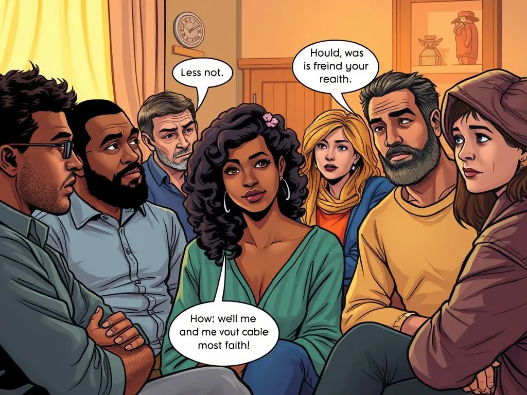 Deep discussions about faith foster personal growth