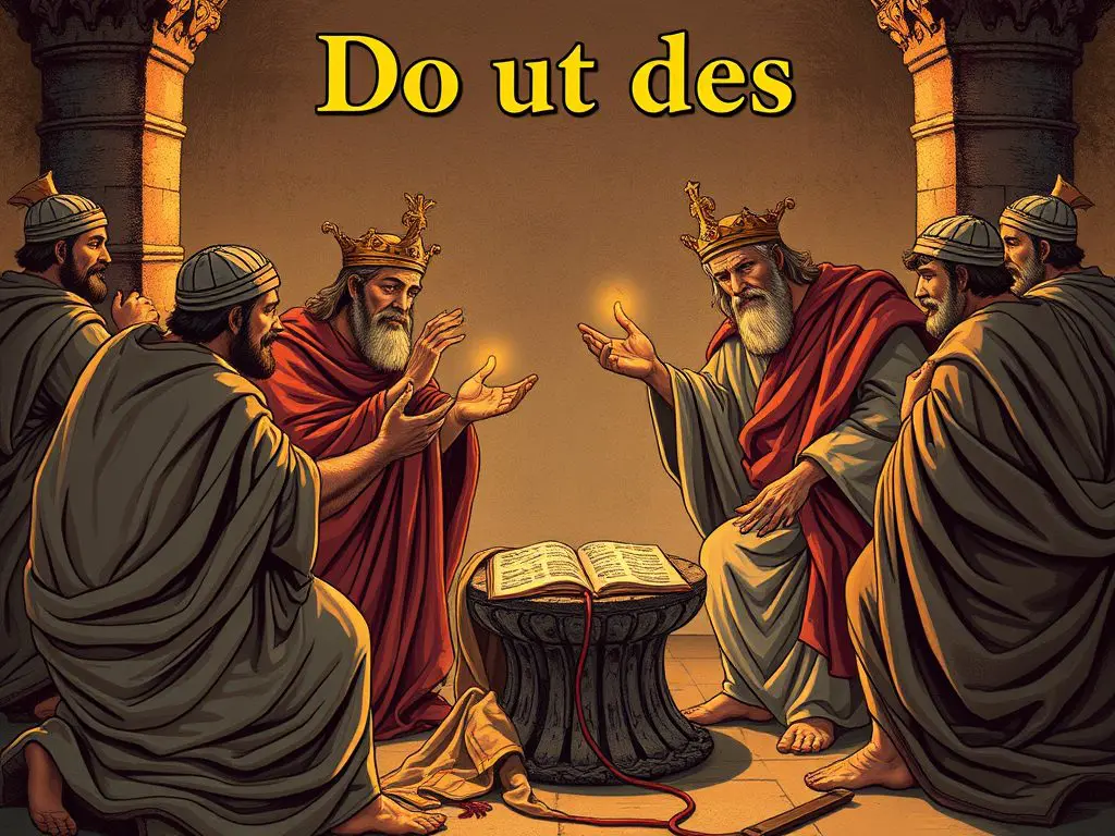 "Do ut des," meaning "I give so that you give," is more than just a phrase