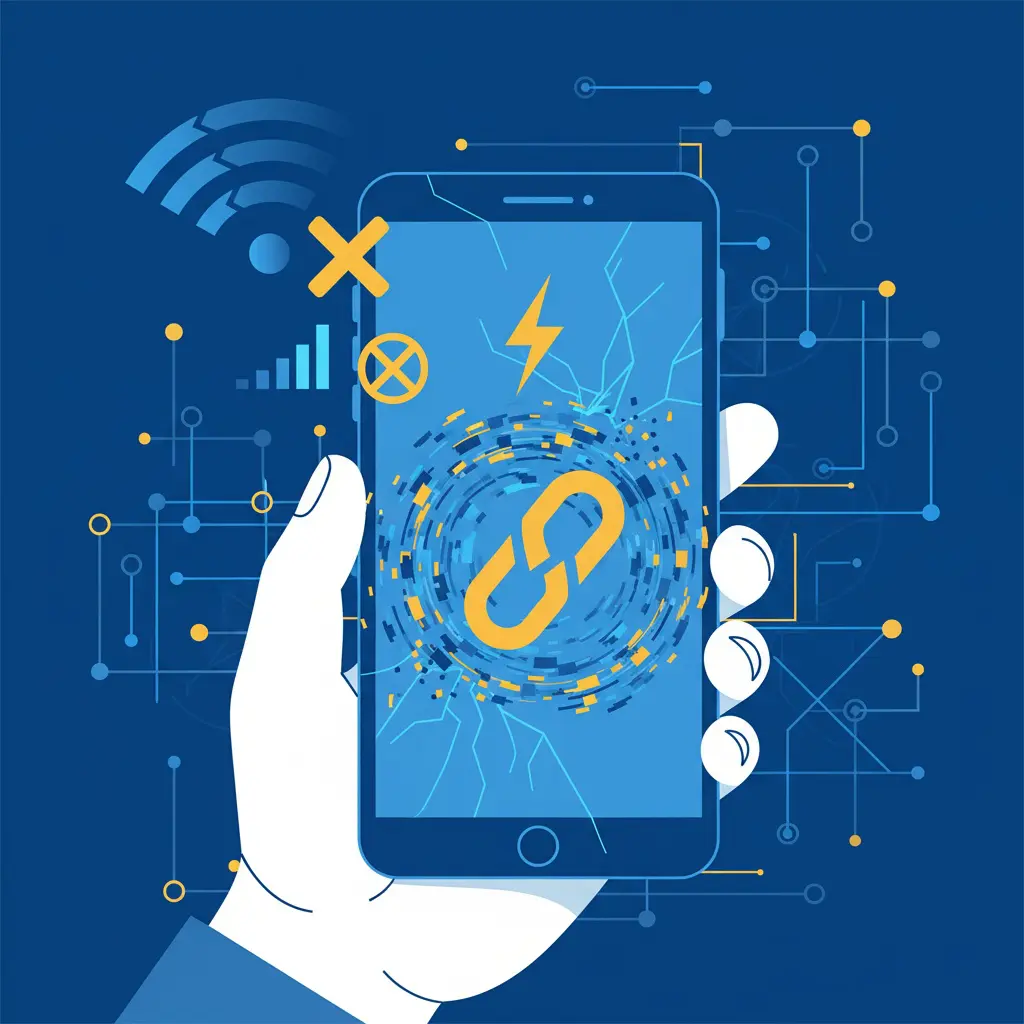 Network connection issues affecting mobile learning speed