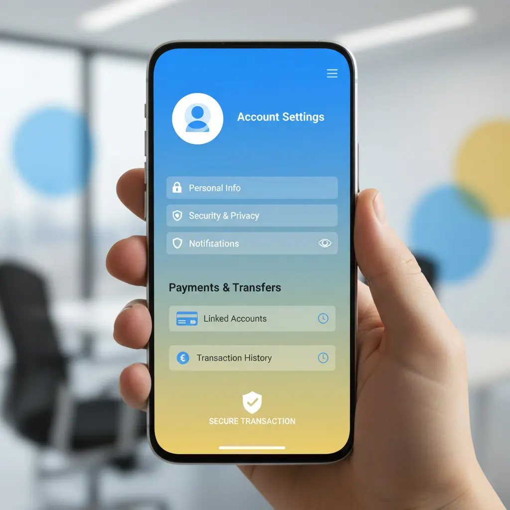 Mobile account management and payment features for Mondosol
