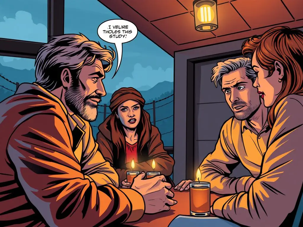 Have you ever found yourself in a conversation that goes beyond the surface? That's exactly what happened to me today at the English Sabbath study in Hønefoss