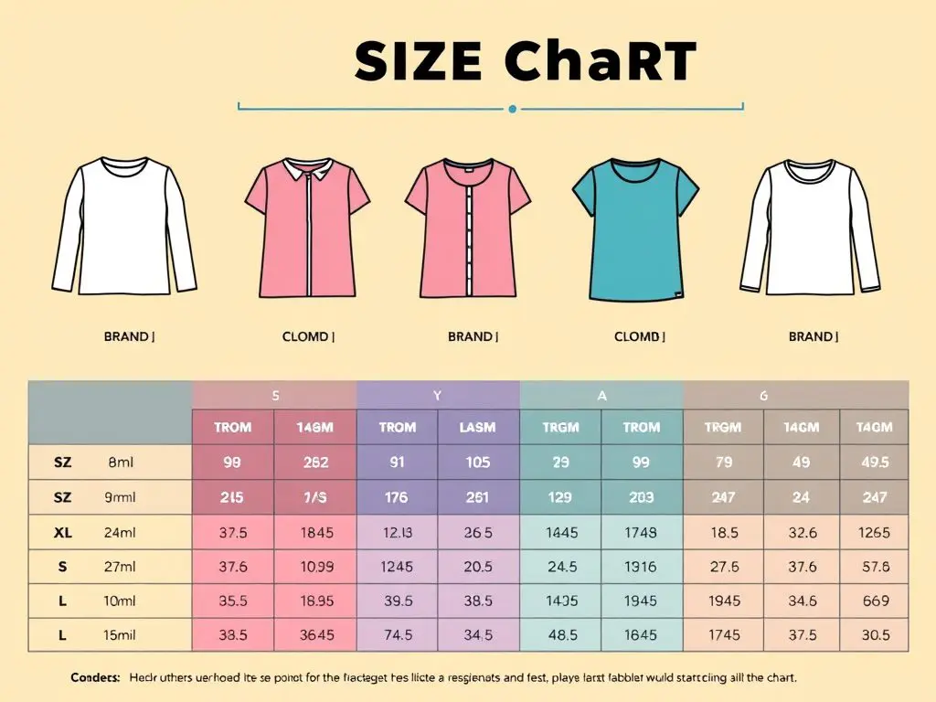 It's important to note that sizing can vary significantly from brand to brand