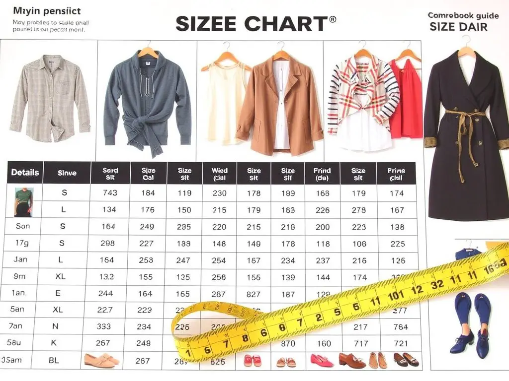 Size charts are essential tools for finding the perfect fit in today's diverse fashion landscape