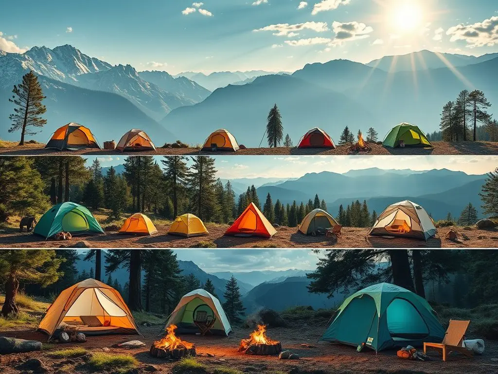 The camping experience evolution is clear in the array of options available today