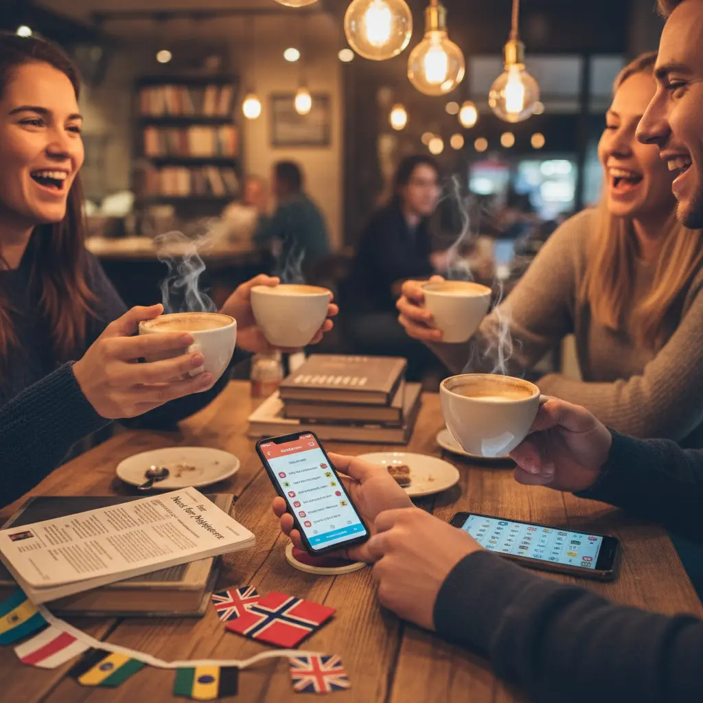 Hønefoss Gets First Multilingual Karaoke Language Exchange Event