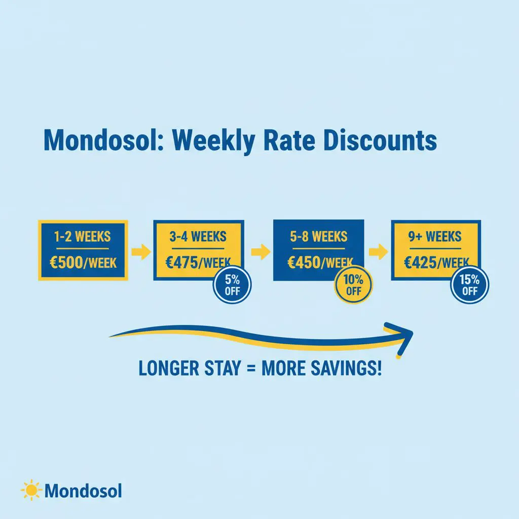 Norwegian homestay weekly rate discounts for longer stays