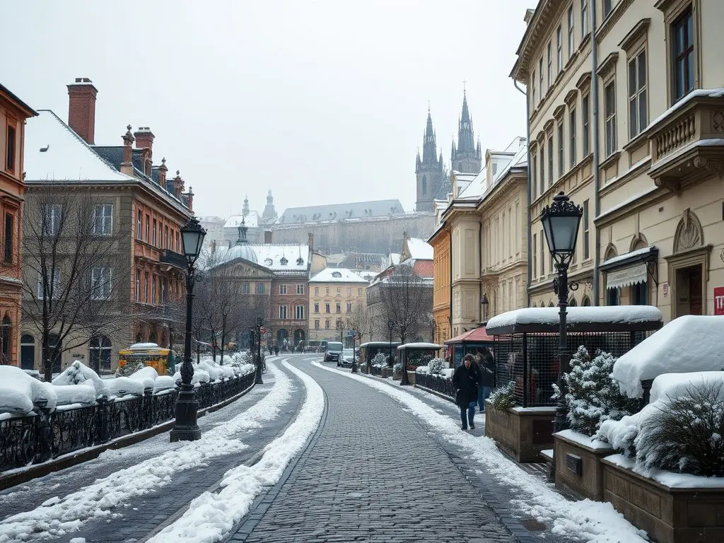 One of my favorite winter trips was to Prague in late January