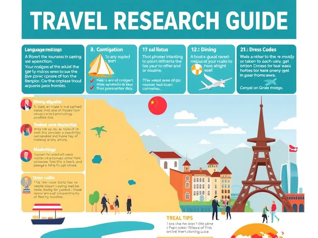 Research Before You Go Learn basic greetings in local language Understand dining etiquette Know appropriate dress codes