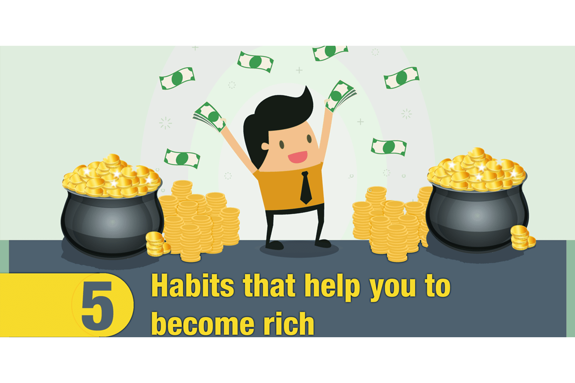 5 HABITS to GET RICH