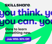 Dare to learn something new https://skillshare.eqcm.net/c/197671/1082949/4650