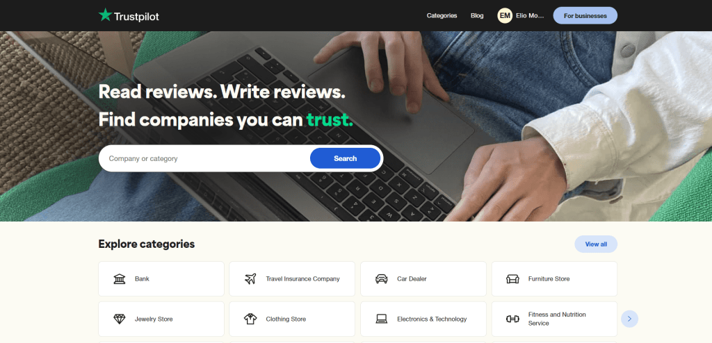 Get You Permanent Trustpilot Review with this Travel advertising