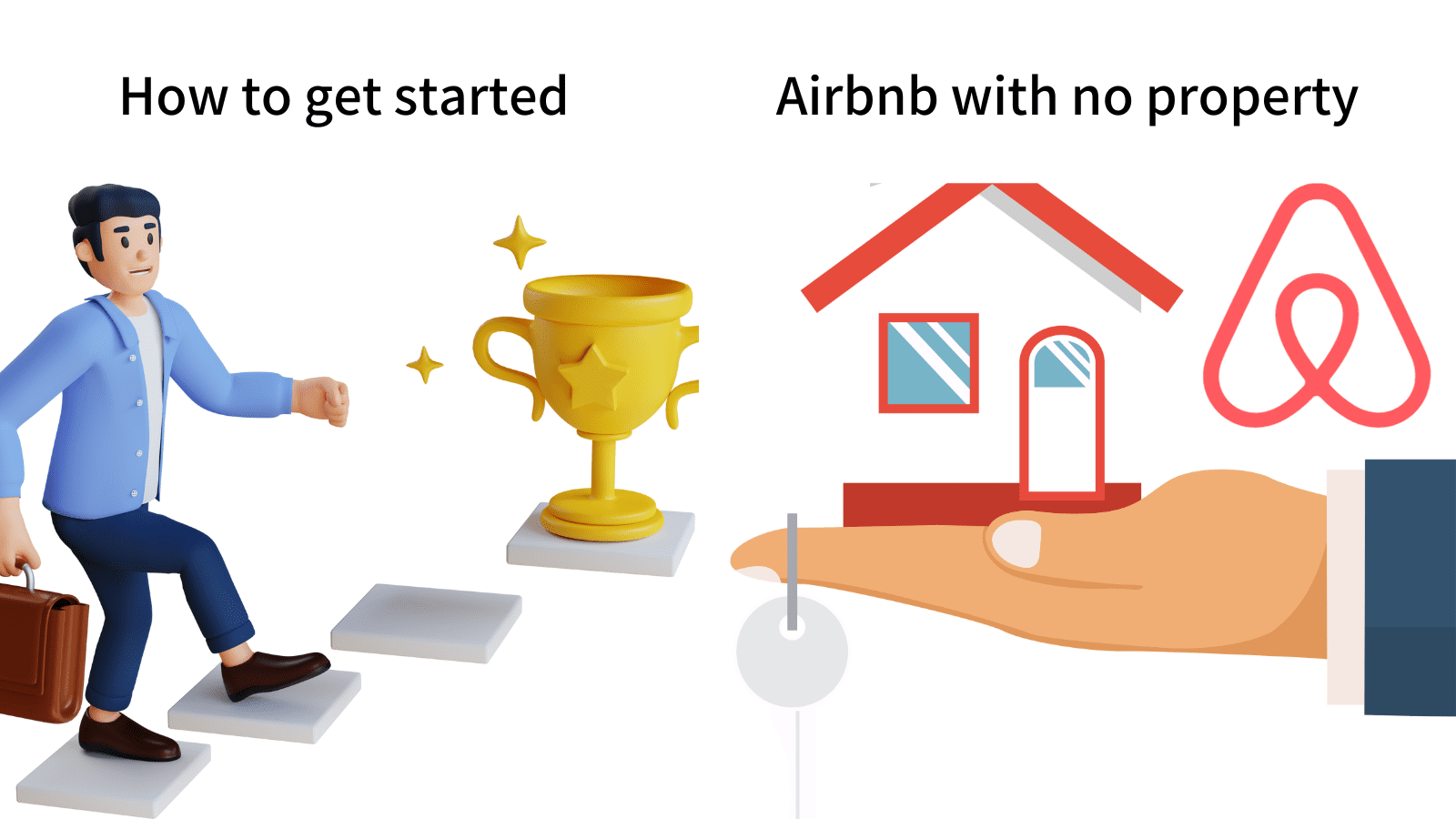 Learn how to get started with airbnb without owning property