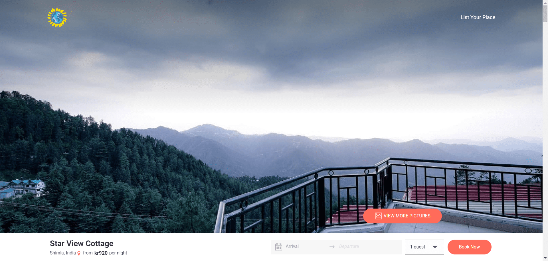 Book Star View Cottage in Himachal Pradesh on travel.mondosol.com