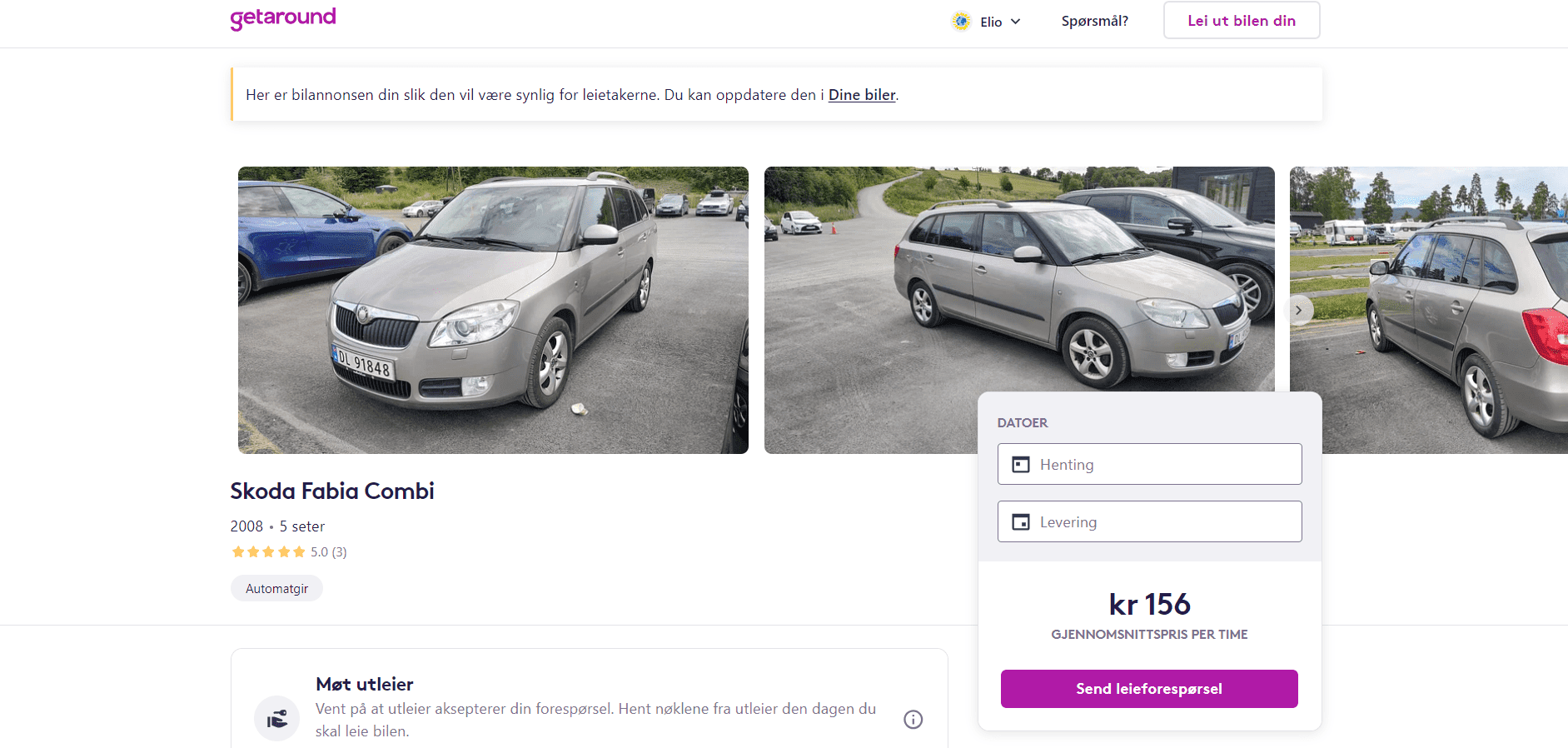 Oslo Norway Rental Car Guide with Getaround.no