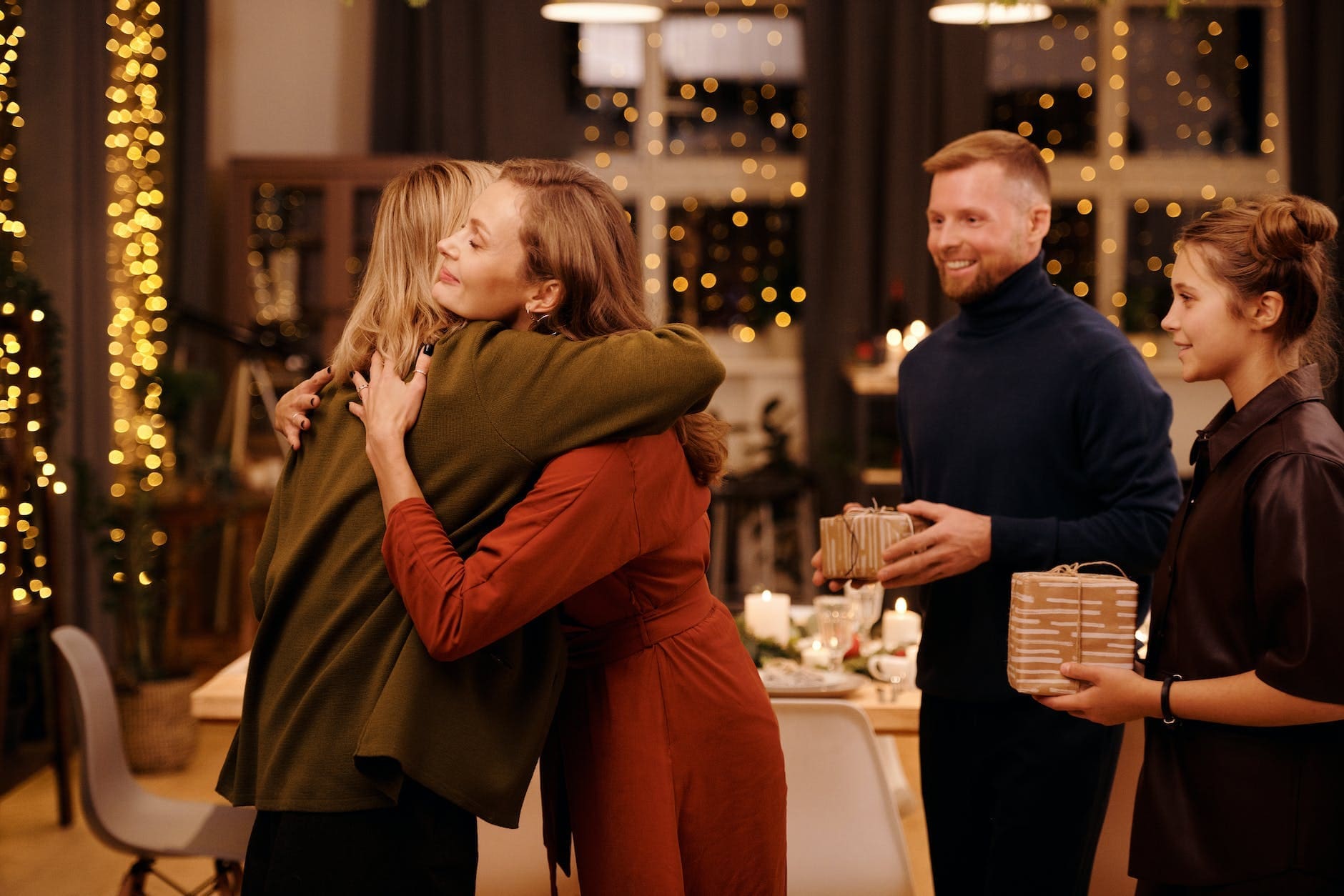 family get together during christmas for Corporate Christmas Gift