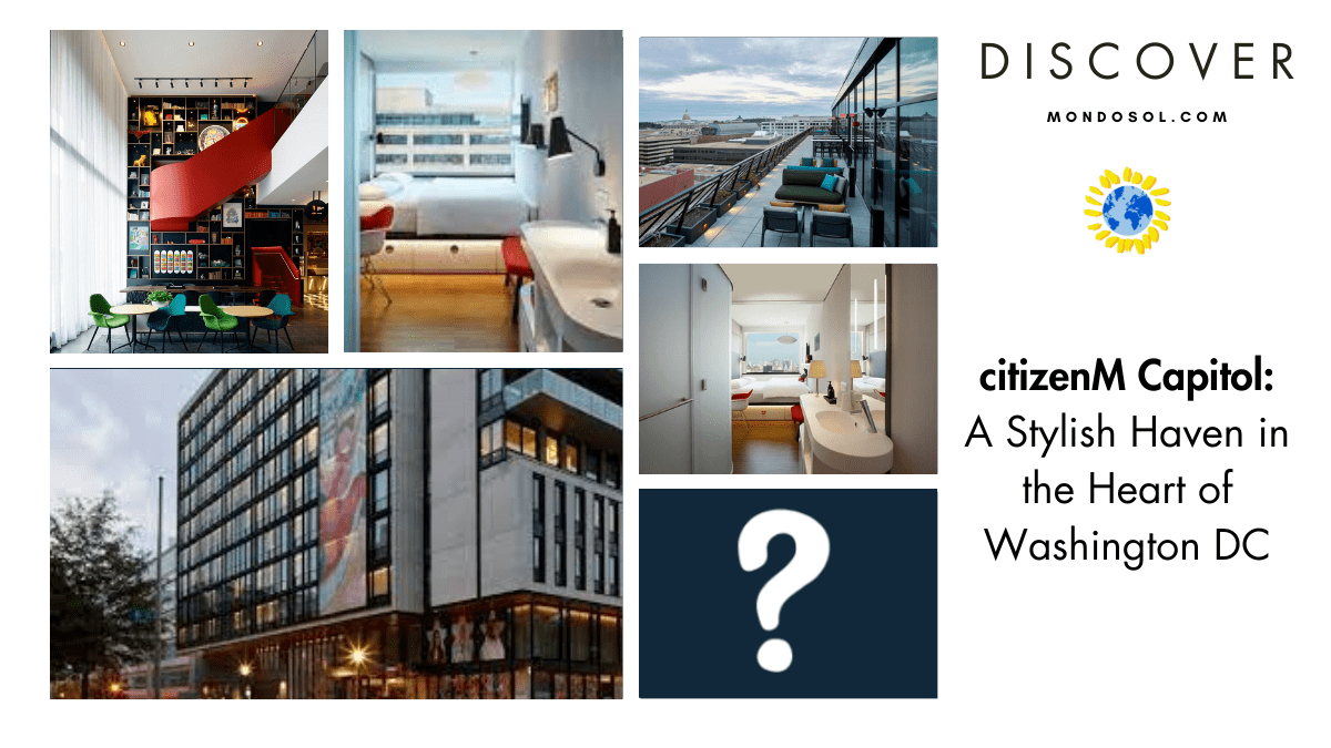 CitizenM Capitol: A Stylish Haven in the Heart of Washington DC