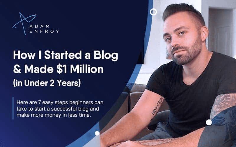 At age 37, Adam Enfroy’s monthly income of $350,000 is so impressive. 