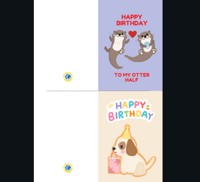 Create a Birthday Card