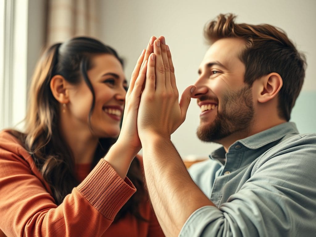 Couples can construct fulfilling relationships by cheering each other on while pursuing personal goals and attending to individual needs.
