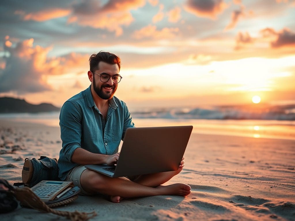 The digital nomad lifestyle represents the future of workโa perfect blend of professional success and personal freedom.