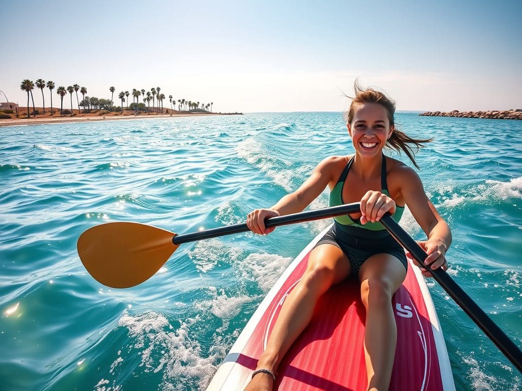 Last summer, I took my first paddleboard outing at Mission Bay.