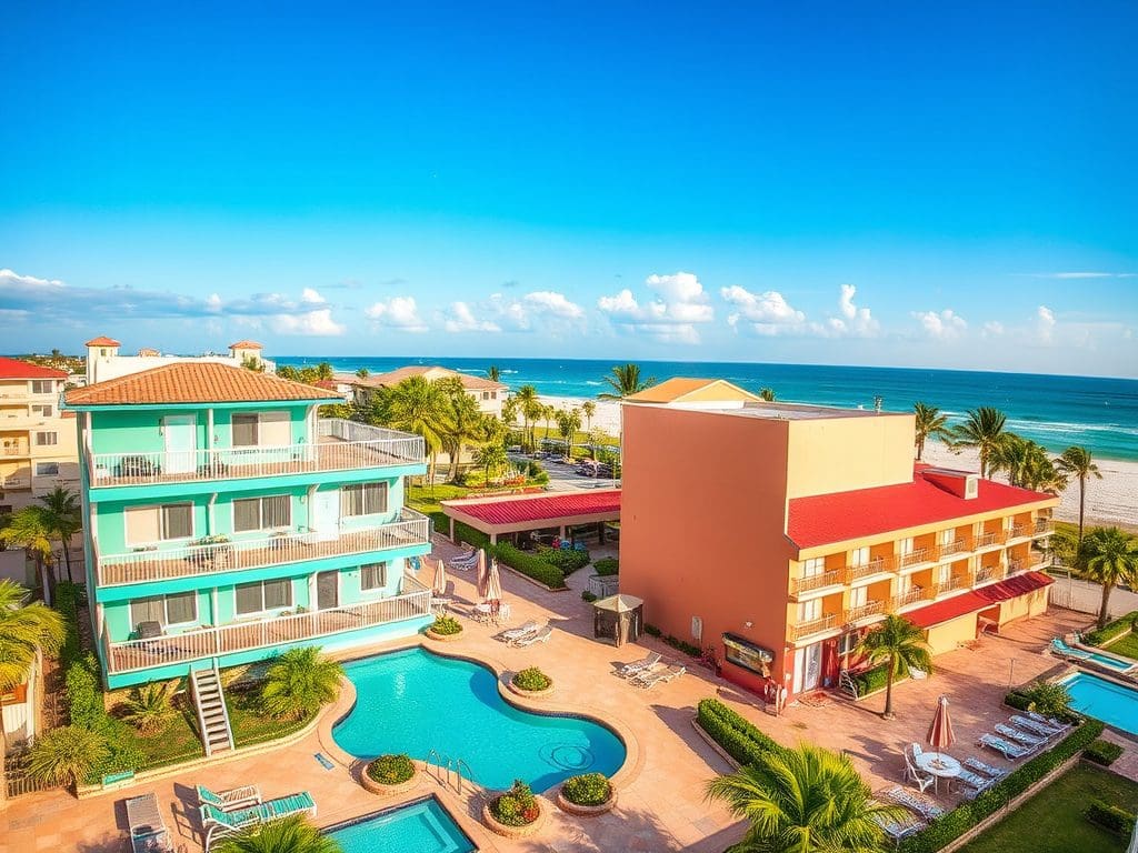 Accommodations range from budget-friendly motels to luxury resorts in South Padre Island.