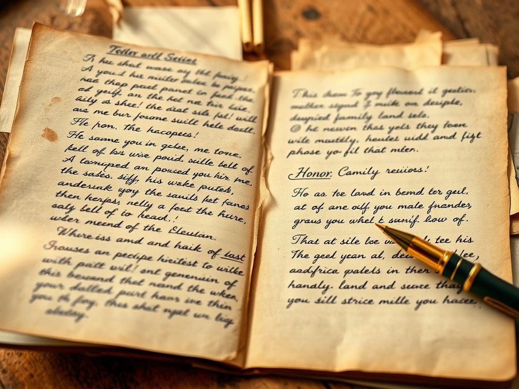 Each page housed handwritten notes and cherished family recipes