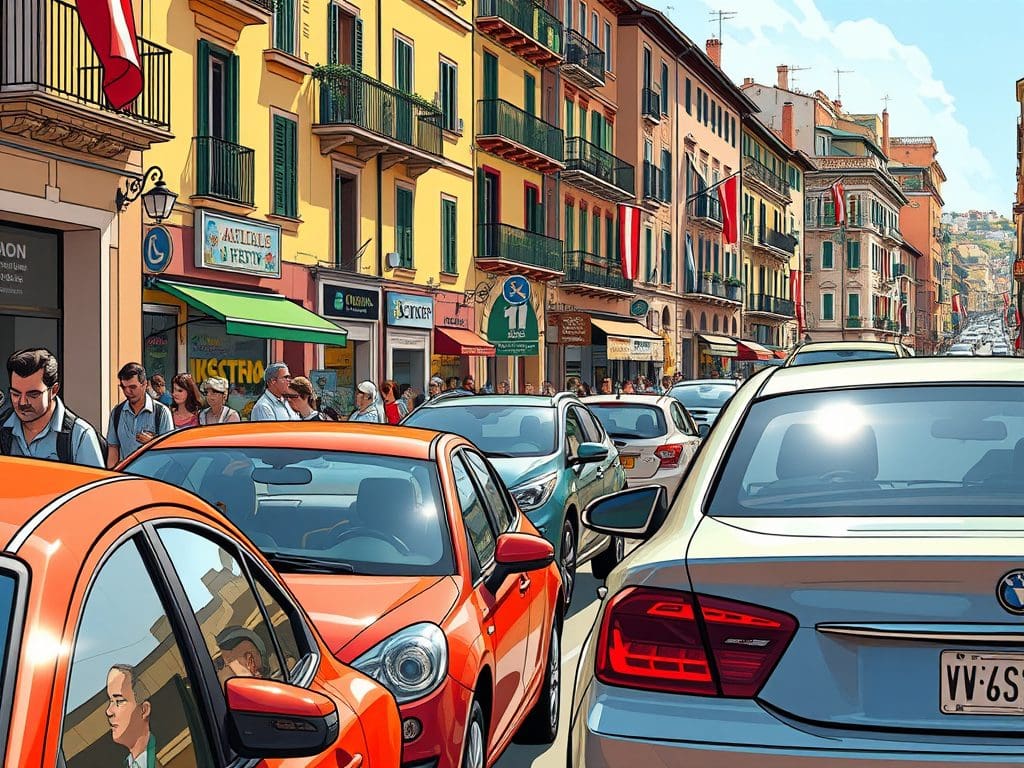 In Italy, honking your horn isn't just about safety - it's practically a language of its own! While this is culturally accepted there, it's technically illegal in many situations