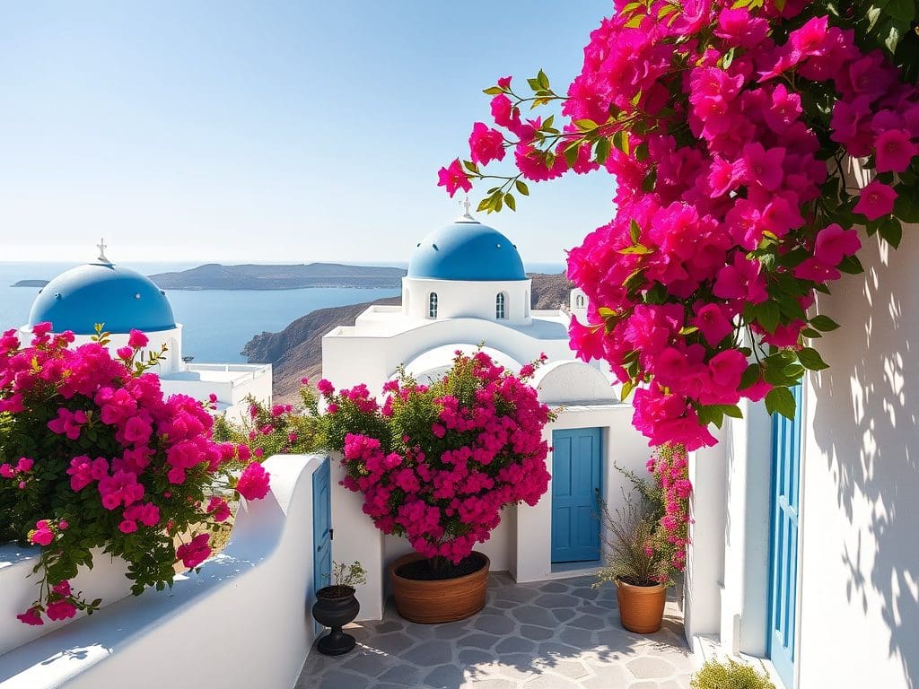 Santorini-inspired home