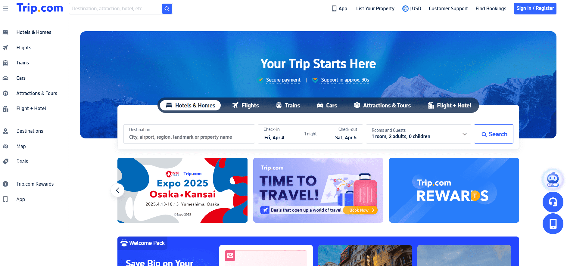 Trip.com  - Book cultural experiences and language exchanges