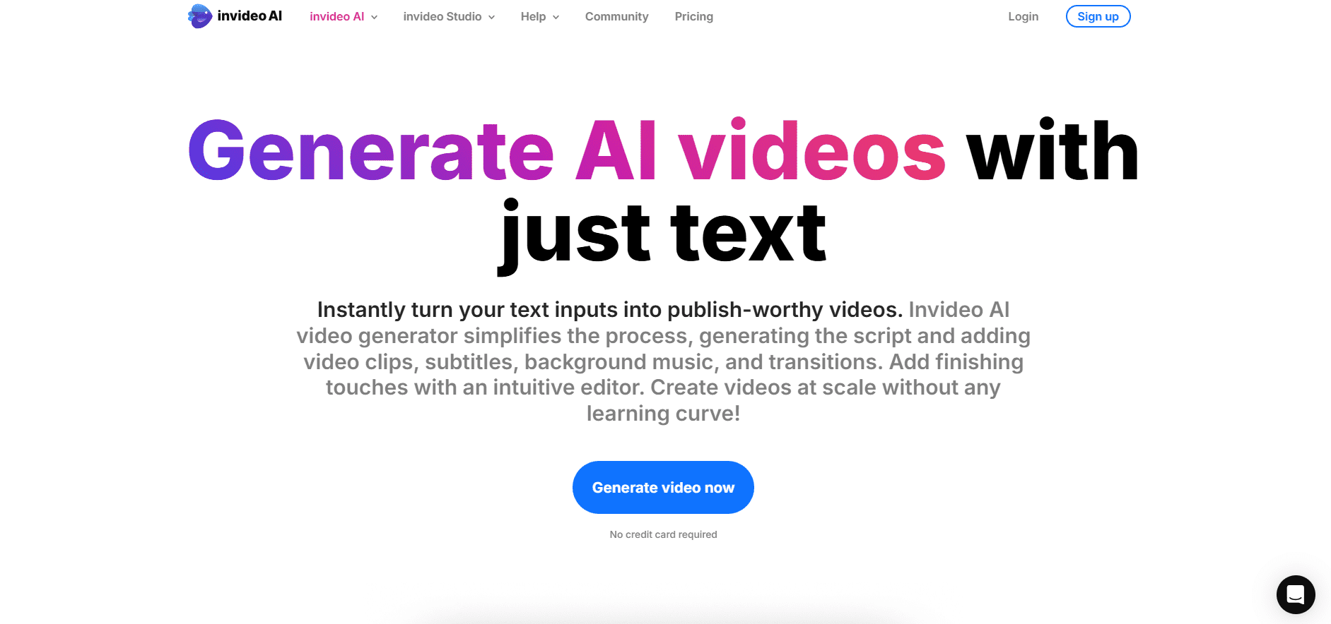 InVideo - AI-powered video creation for content enhancement