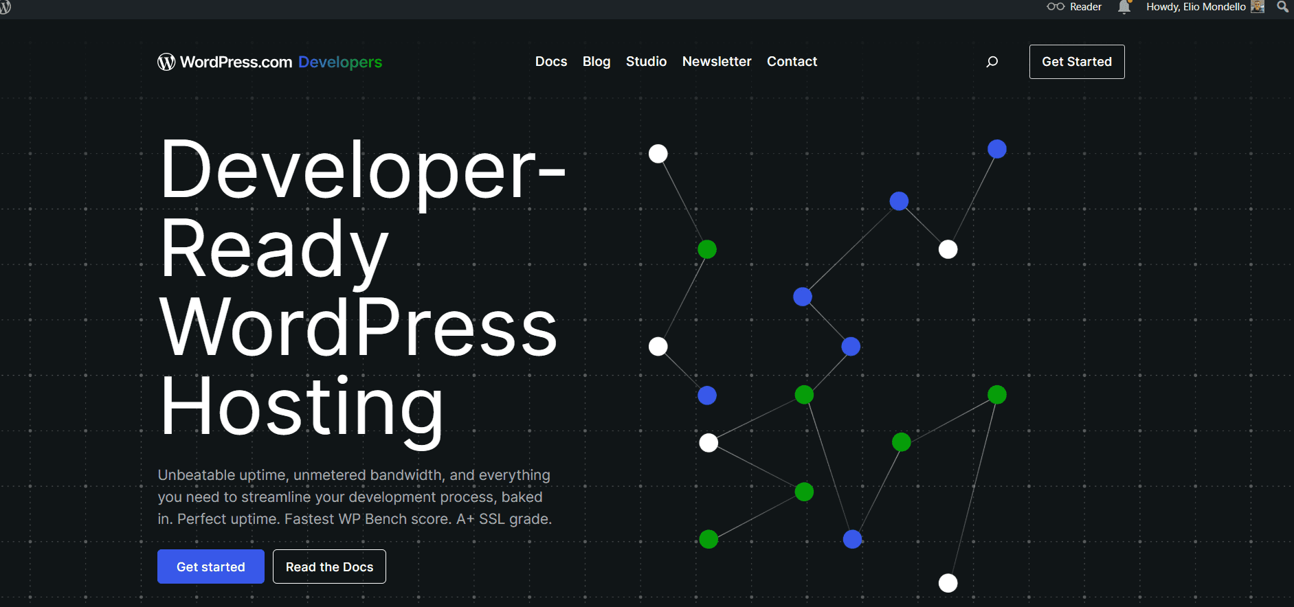 WordPress powered by Automattic