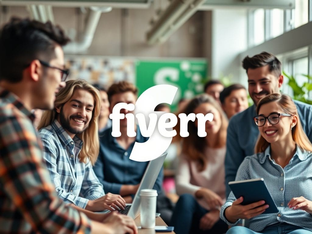 Fiverr connects you with talented freelancers instead of hiring an expensive agency