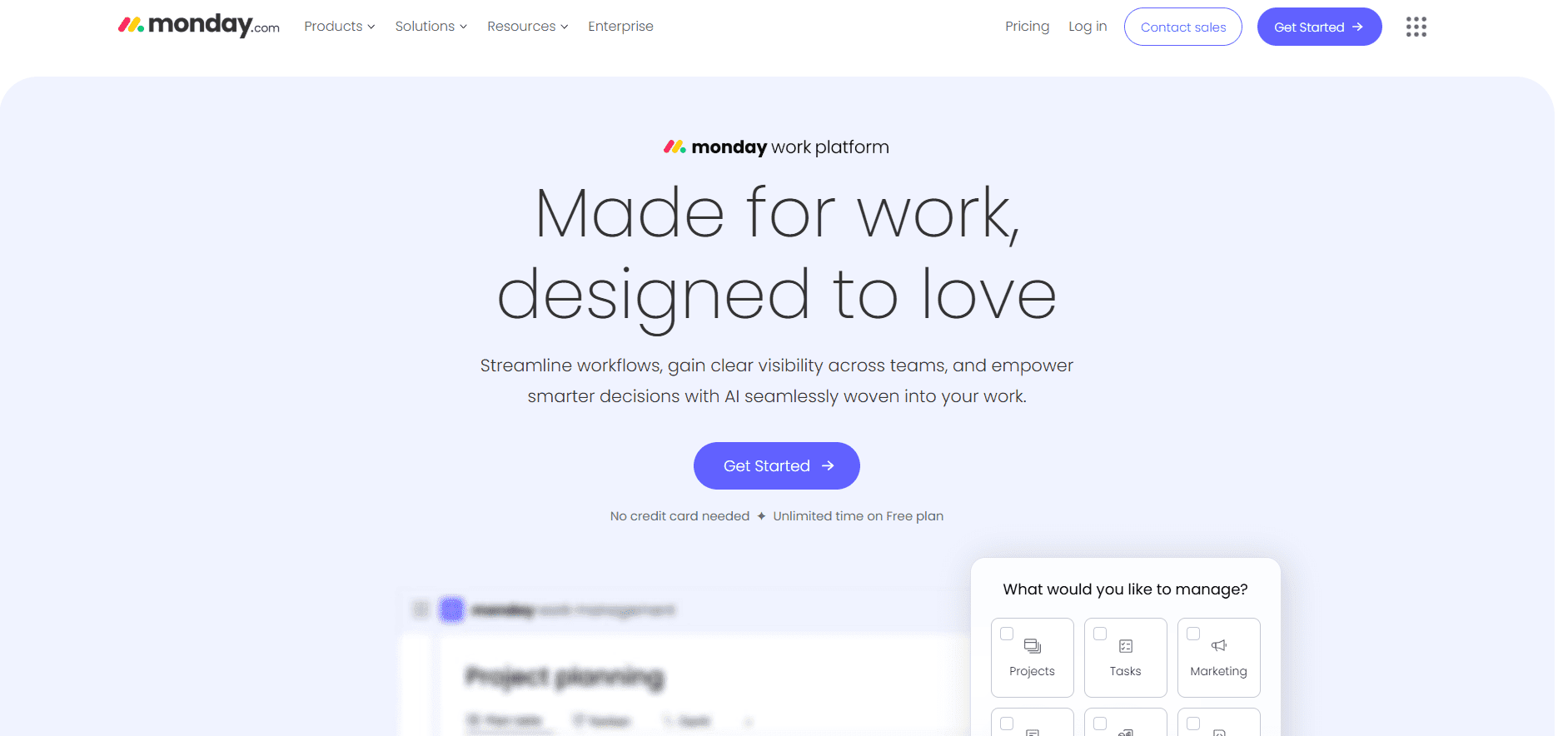monday platform
Made for work,
designed to love