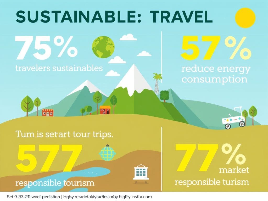 Seventy-five percent of travelers plan to travel more sustainably this year