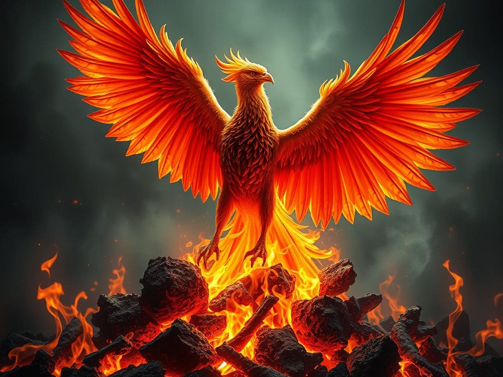 Like a phoenix rising from the ashes, sometimes we need to burn down to rebuild stronger
