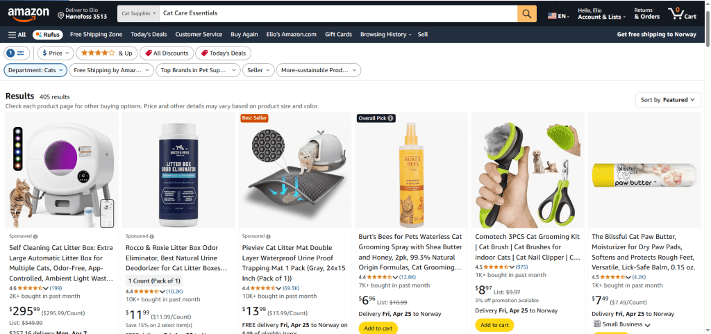 Get essential supplies for your chosen breed: Cat Care Essentials